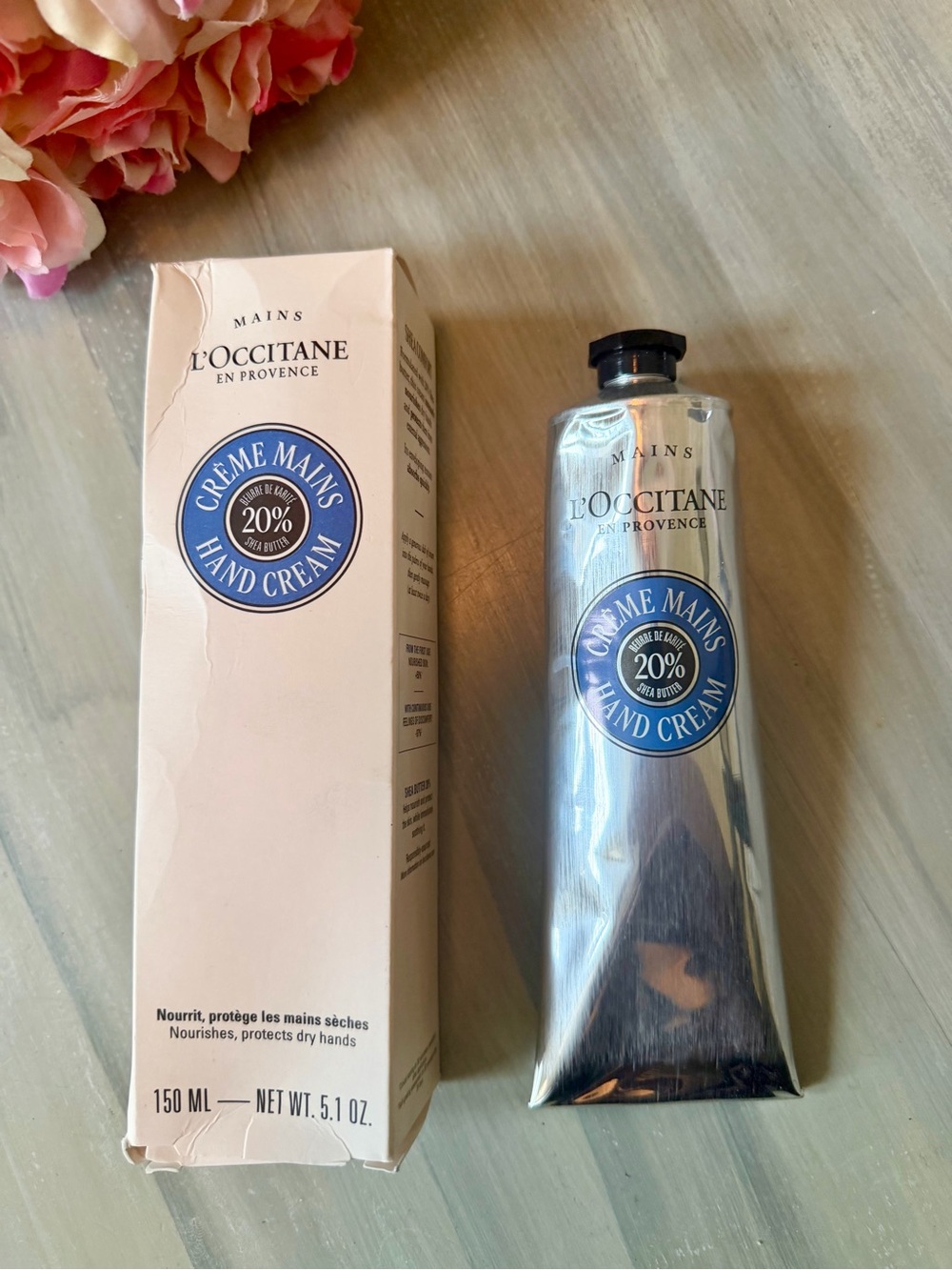 L'Occitane En Provence Dry Skin 20% Shea Butter Hand Cream 5.2 oz.